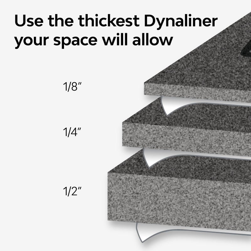 DYNAMAT 11101 Dynaliner 32" x 54" x 1/8" Thick Self-Adhesive Sound Deadener â€“ Made in USA - Image 3